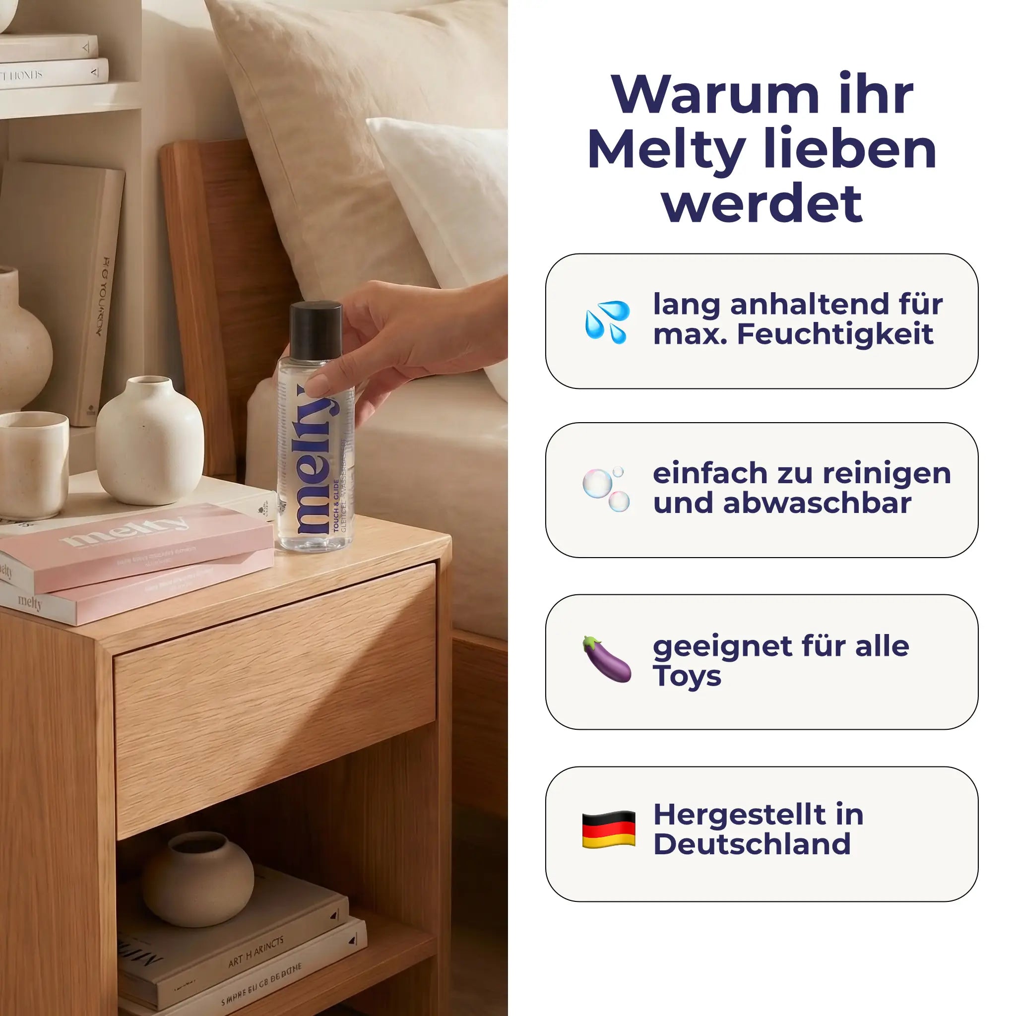 Gleitgel Touch & Glide - wasserbasierend 100ml