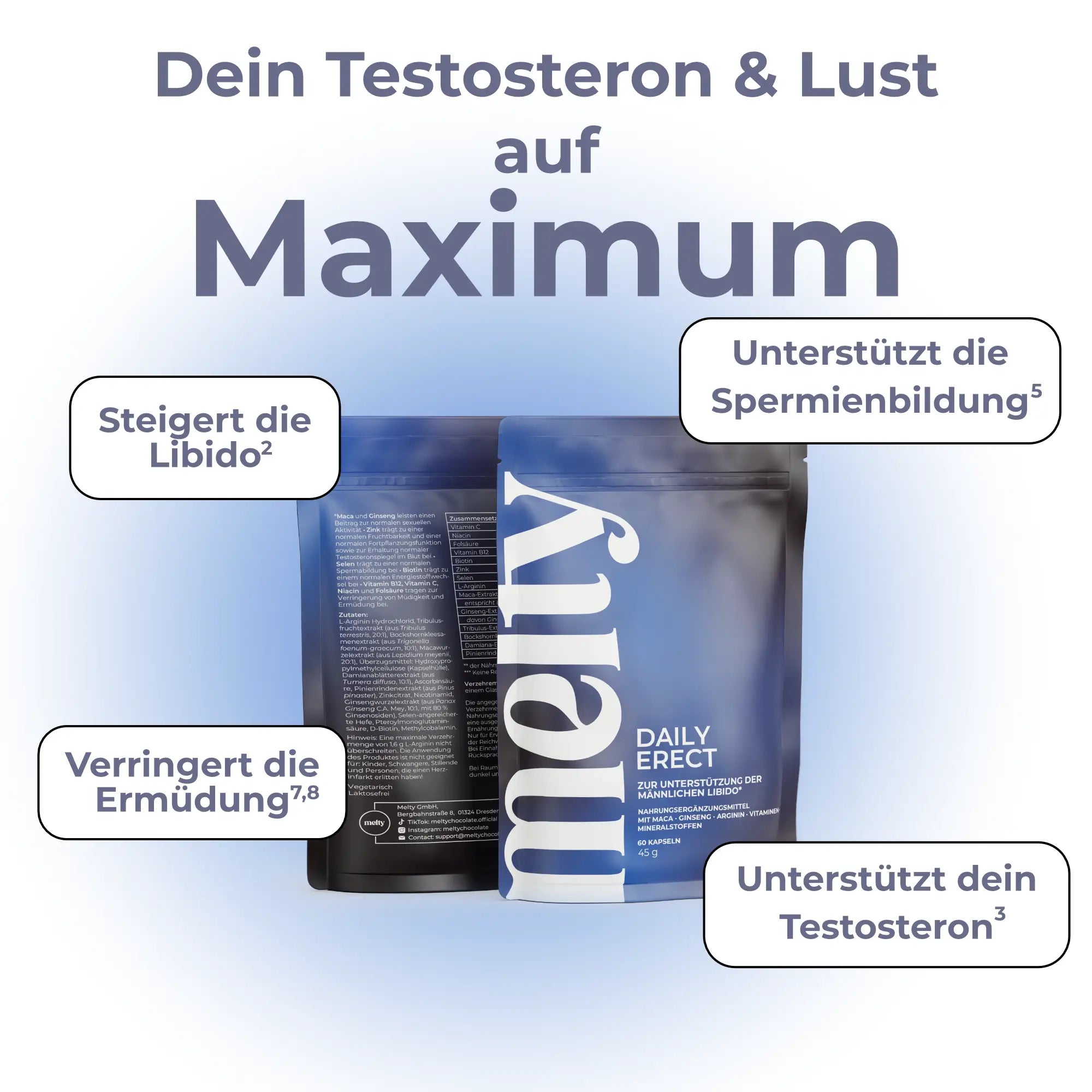 Daily Erect - zur Unterstützung der Männlichen Libido
