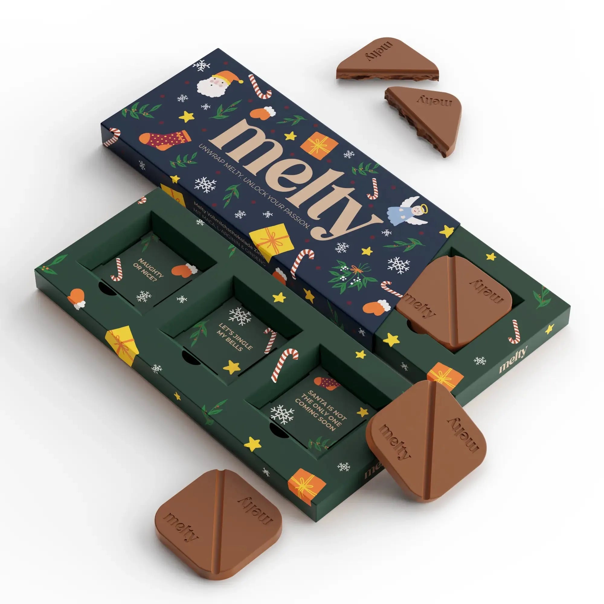 Aphrodisierende Schokolade Vollmilch/Zimt (Weihnachten Limited Edition)