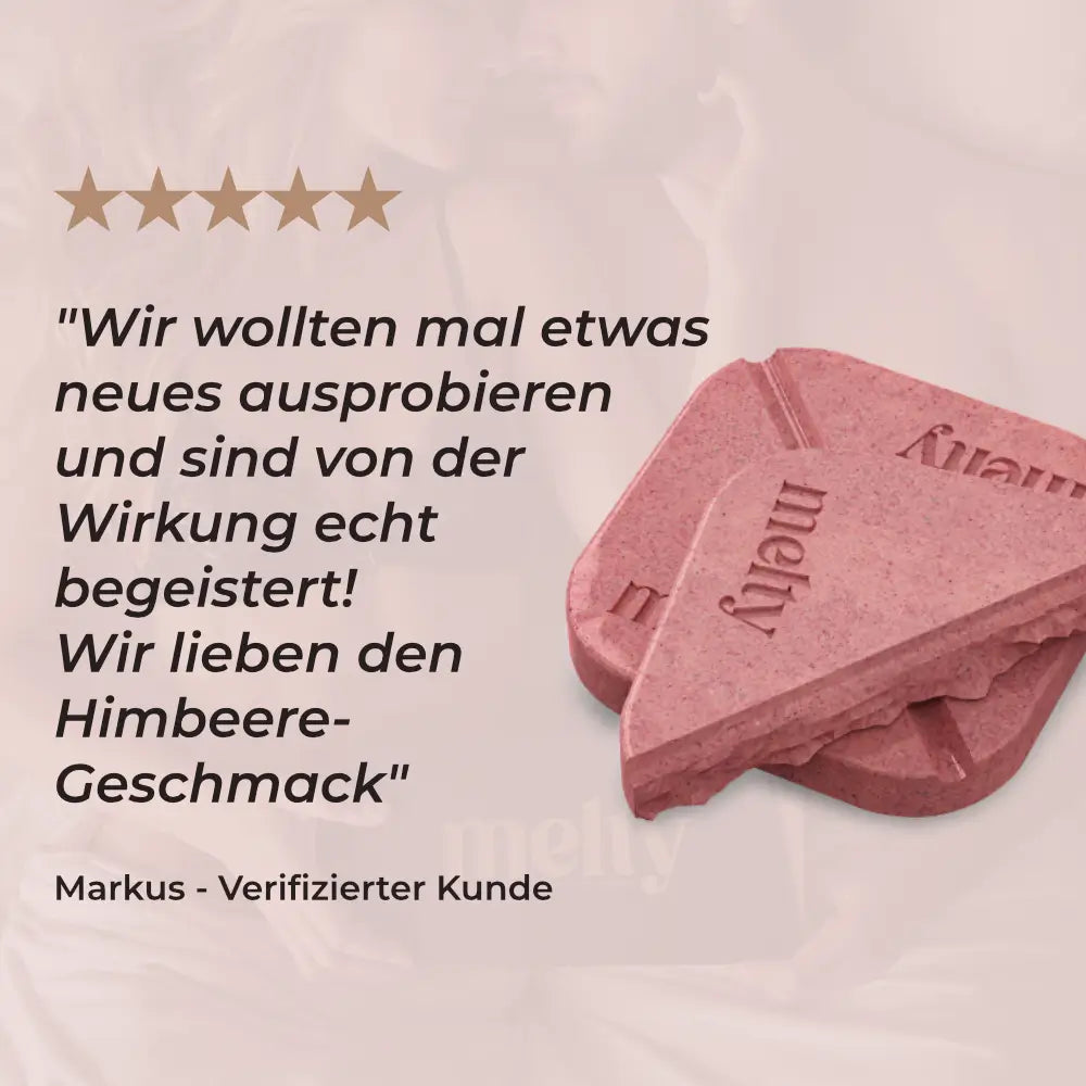 Aphrodisierende Schokolade Weiß/Himbeere